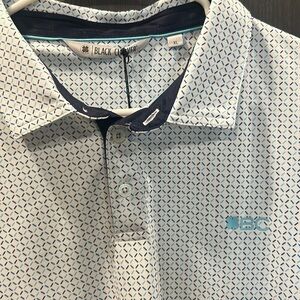 Black clover golf polo